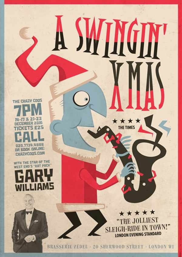#poster #vintage #retro #crooner #swing #garywilliams #micheletenaglia