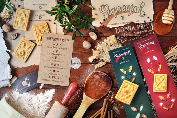 Paprenjak on Behance #pepper #croatia #branding #redesign #packaging #design #color #cookie #food #bake #christmas #ornament #rebranding #biscuit