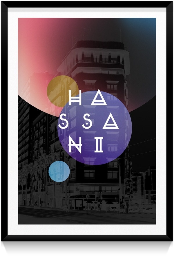 Streets by Fabrice Vrigny #design #minimal #poster #square #triangle #circle #morocco