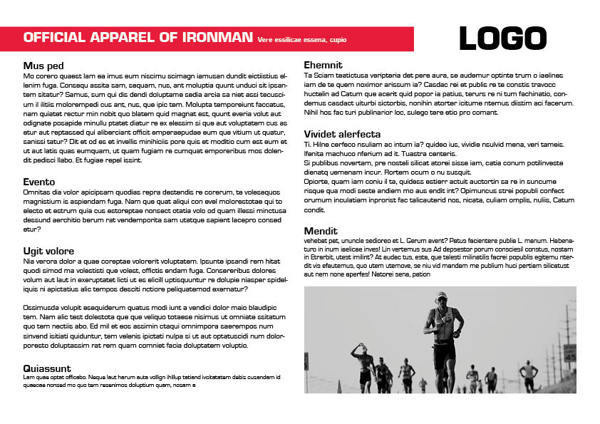 IRONMAN | Sales Deck #deck #sales #design #triathlon #corporate #identity #layout #ironman