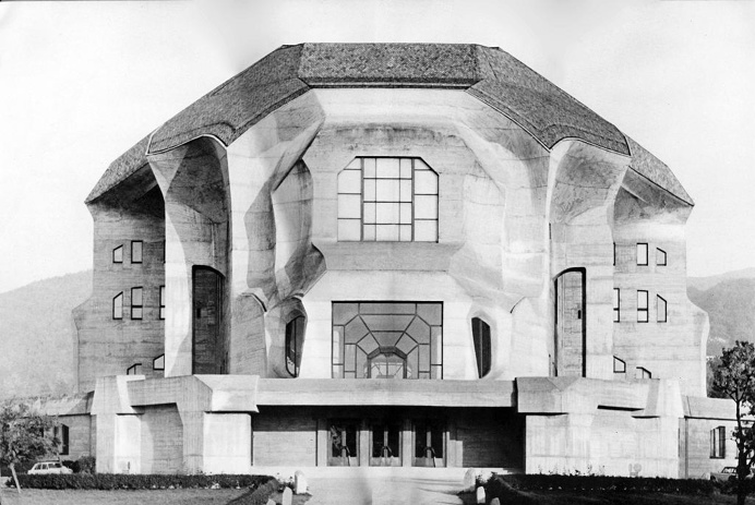 Second Goetheanum in Dornach (SUI) by Rudolf Steiner, 1925