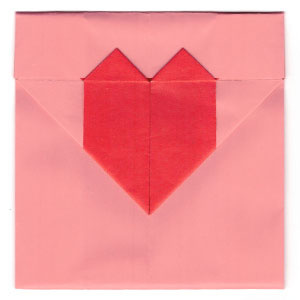 How to make a heart origami envelope (http://www.origami-make.org/howto-origami-valentines.php)