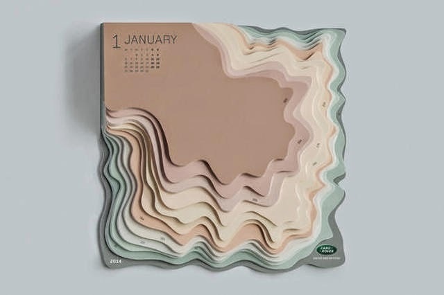 Balla Dora Typo-Grafika #calendar #topography