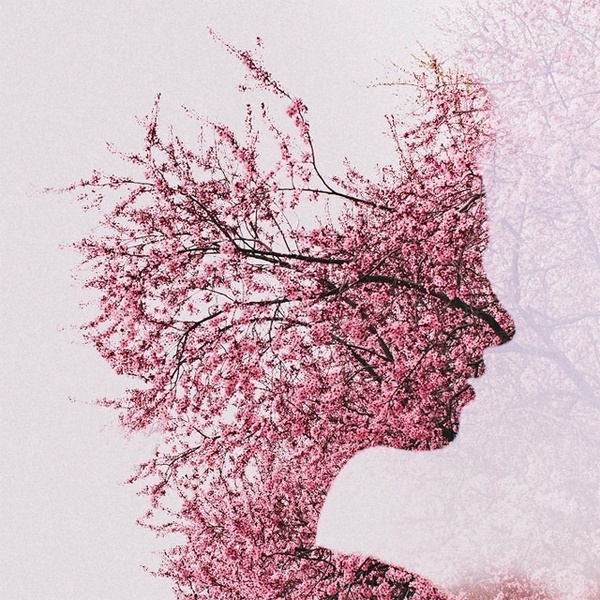 Double Exposure Abstract Photographs by Sara K Byrne #inspiration #abstract #photography