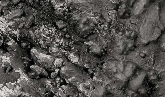 This Is Mars: Black and White Photos of Mars Edited by Xavier Barral