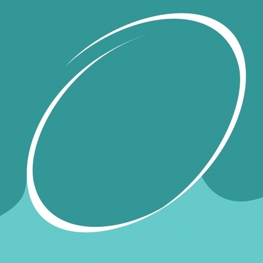 ALPHABATTLE – O — LetterCult #ocean #letter #blue #wave