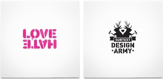 Logos : Beard is the New Black #logo #hate #love