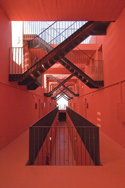 Social housing in Madrid, Spain.
