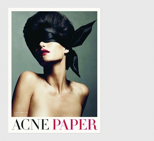 Acne Paper | Swiss Legacy #direction #art