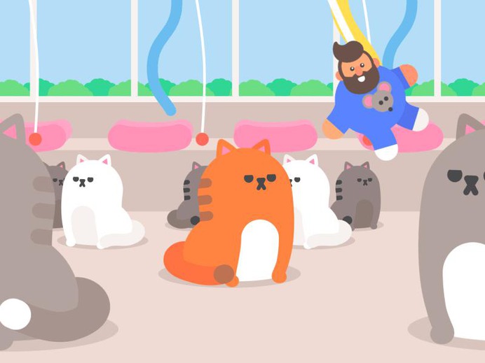 Tokyo Gifathon Day 14 - Cat café