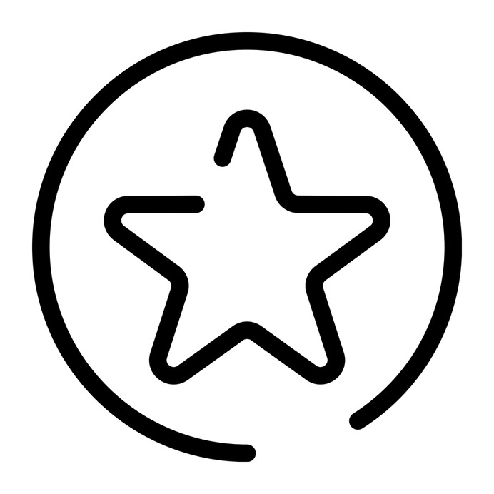 See more icon inspiration related to star, rate, shape, circular, circle and shapes on Flaticon.