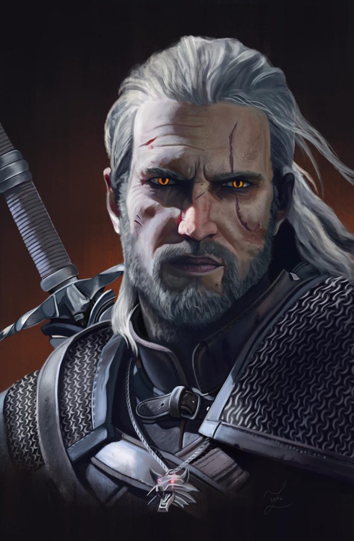 Geralt of Rivia. by Zary-CZ