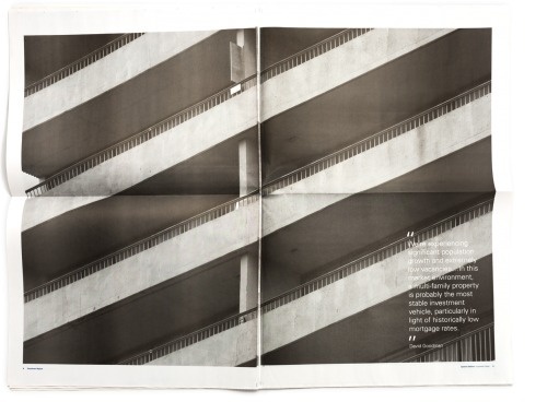Print / Goodman Report / Work / Burnkit #print #newsprint #annual #report