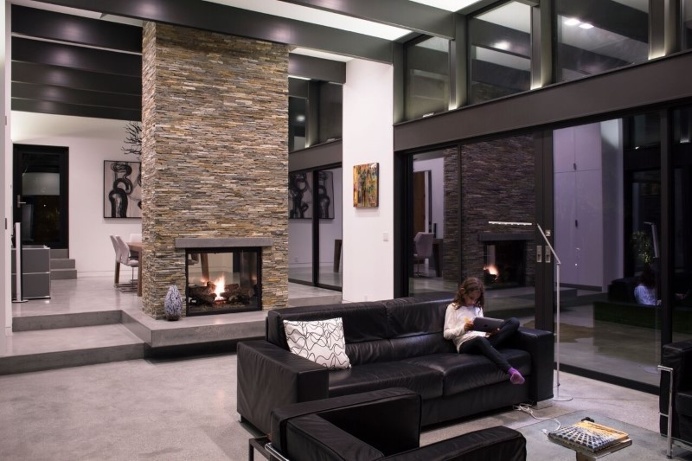 Modern Atrium House