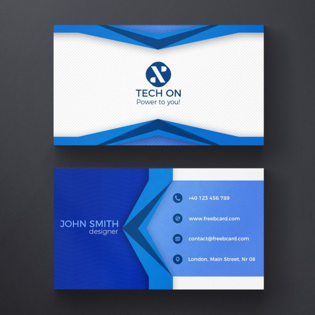 Blue geometric card Free Psd. See more inspiration related to Logo, Business card, Mockup, Business, Abstract, Card, Template, Geometric, Office, Visiting card, Shapes, Presentation, Stationery, Corporate, Company, Modern, Branding, Visit card, Geometric shapes, Identity, Brand and Abstract shapes on Freepik.