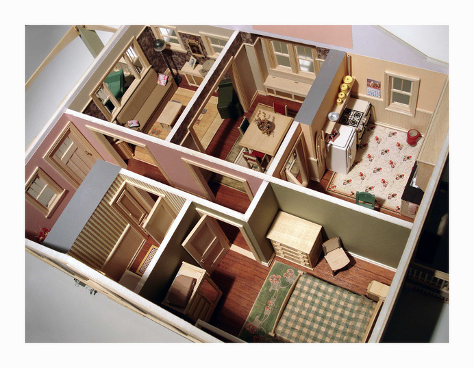 miniature bungalow house