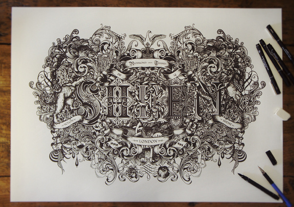 Sheen #typography