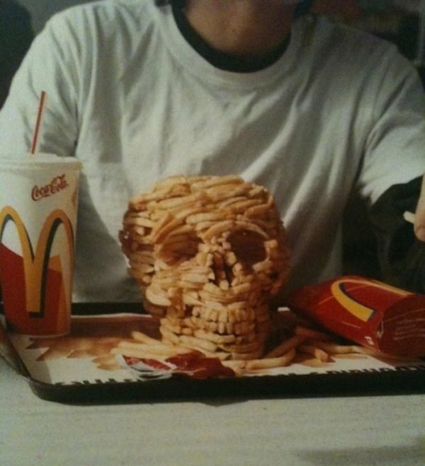 french_fry_skull #skull