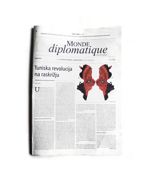 Le Monde diplomatique Illustrations on Behance #eye #portrait