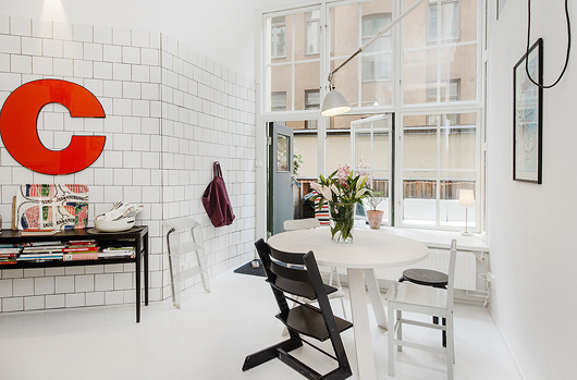 stockholm dining nook #interior #design #decor #deco #decoration