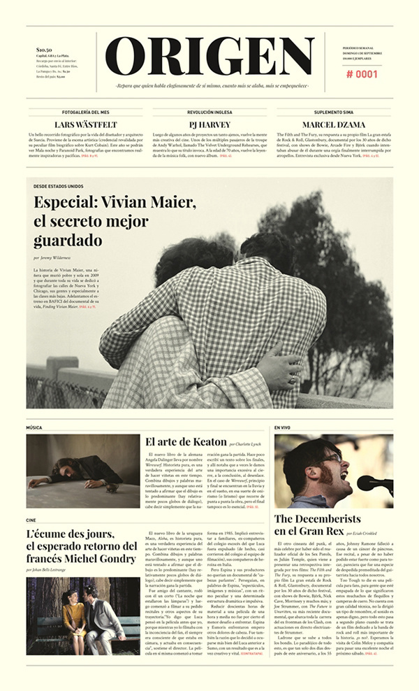 Origen #publication #layout #editorial