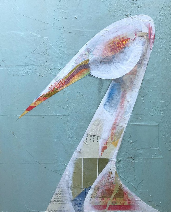 "Blind" by Jova Durán

Layered - Recycled Paper, Gel Medium, Acyrlic on Wood Board
18 x 24 in.
c.2019

#elgrafista #mixedmediaart #mixedmedia #collage #collagist #collageart #art #painting