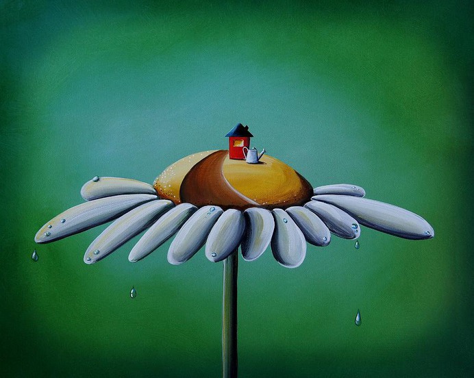 daisy painting & daisy paint by number #painting