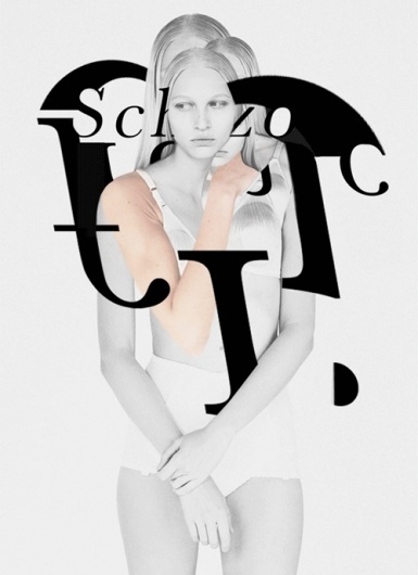 The Strange Attractor #white #black #illustration #fashion #type