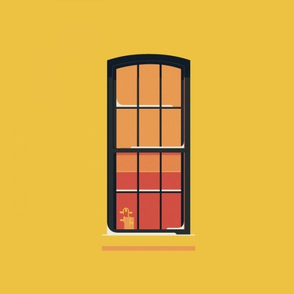 windows of NYC #illustration #york #nyc #windows #new