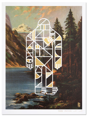 Big Foot Inspired Art Show Posters/Prints by Office | Allan Peters' Blog #bigfoot #poster