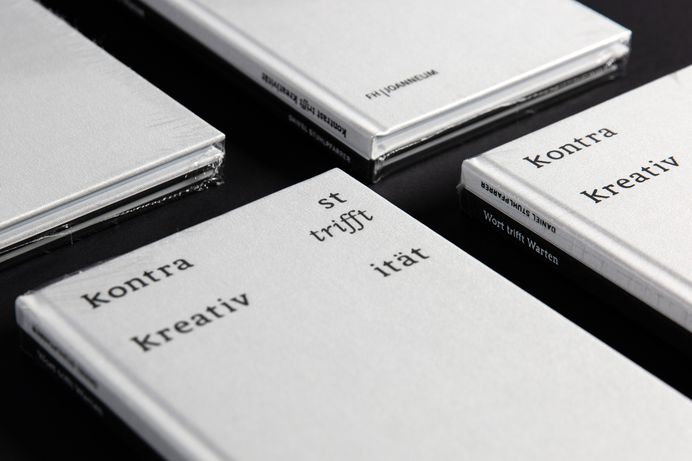 Kontrast trifft Kreativität trifft Wort trifft Warten on Behance
