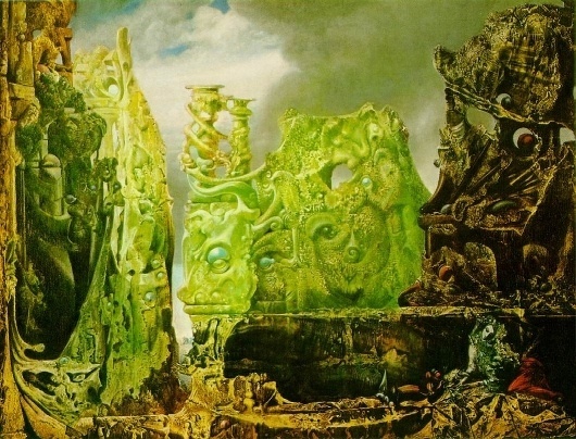 Ernst_Eye_of_Silence.jpg (JPEG Image, 1059x808 pixels) #decalcomania #ernst #painting
