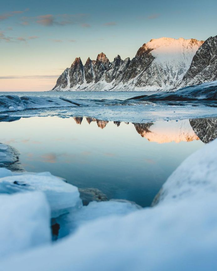 Winter Wonderland in Norway: Landscape Photography by Steffen Fossbakk