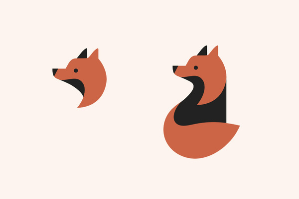 Sneaky Raccoon #logo #fox