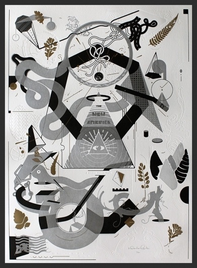 FPO: The New America Poster #print #editorial #poster #film