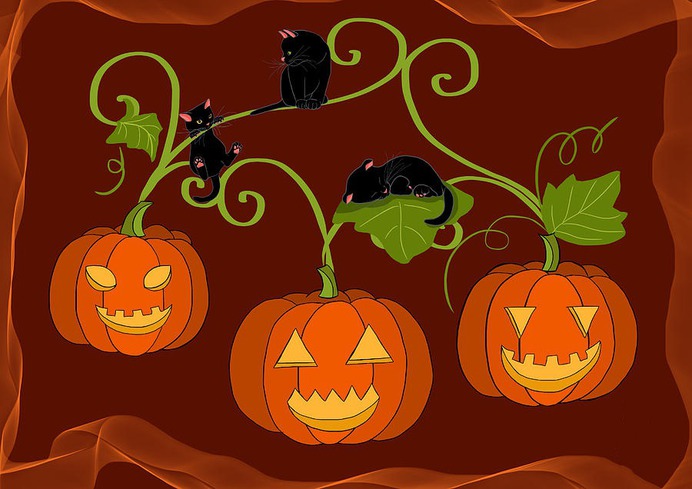 beginner easy halloween paintings & paint by numbers #painting