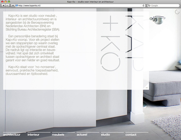 Studio Kap+Ko : CAPAZ #diaporama #transparence