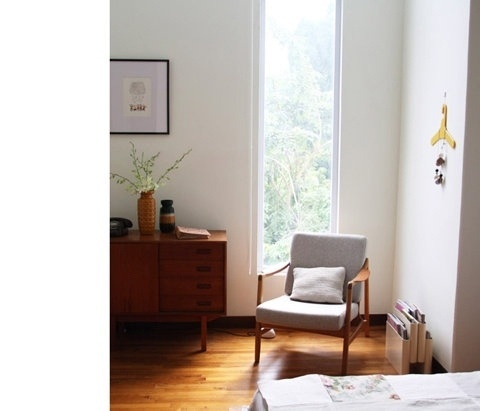 FFFFOUND! | Bloesem: A corner of my bedroom over at Bodie and Fou* #interior #furniture #design