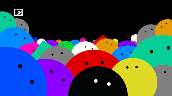 Creative Review - MTV's brand new look #ident #design #title