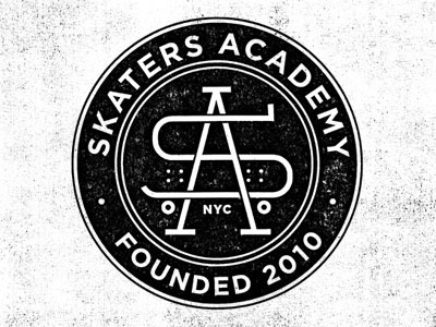 Dribbble - Skaters Academy by Mikey Burton #logo #typography