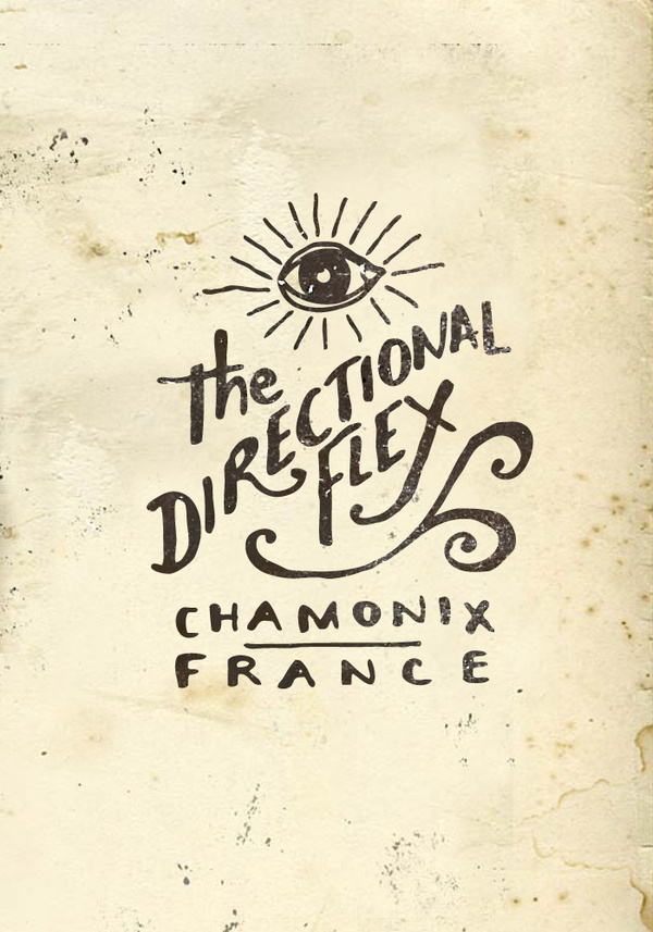 Directional Flex #logo #illustration #typography