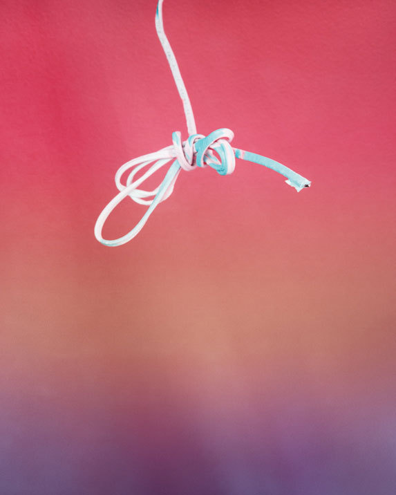 Various Viewpoints | PDN Photo of the Day #tied #pink #string #hang #photography #tangled #purple