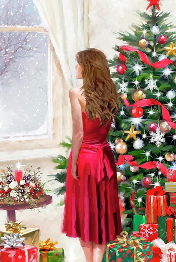 christmas paint by number & step by step easy christmas paintings #painting