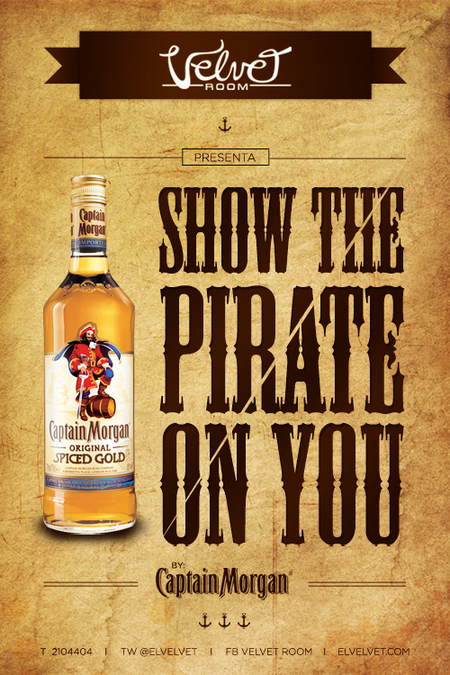 Pirates Flyer #flyer #design #captain #pirate