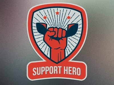Support Hero Revised #fist