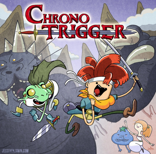 Chrono Trigger Adventure Time #chrono #adventure #trigger #time #cartoon