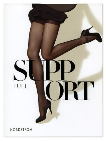 NordstromÂ Hosiery - TheDieline.com - Package Design Blog #packaging #type