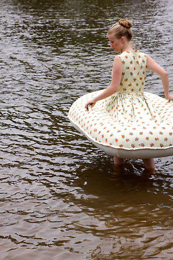 (via Built In Floaties: Boat Dress | Incredible Things) #pillow #fun #dress