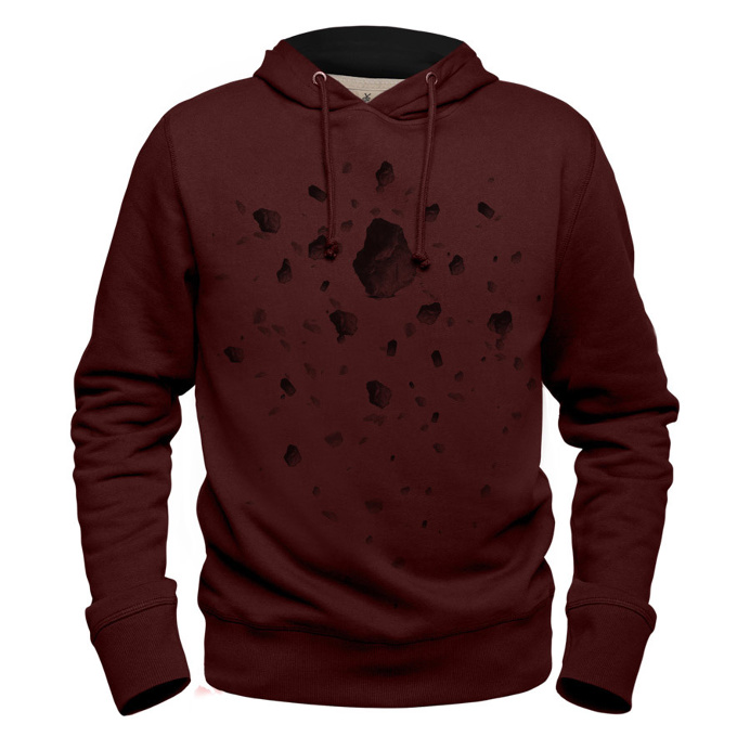 #meteor #claretred #hoodie #sweatshirt #kafka #meteorite #planet #surface #stone