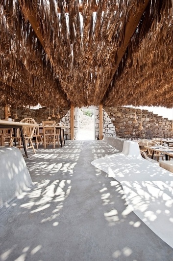Alemagou // Where Design Meets Tradition | Yatzer™ #modern #rustic #living #roof #thatched #outdoor